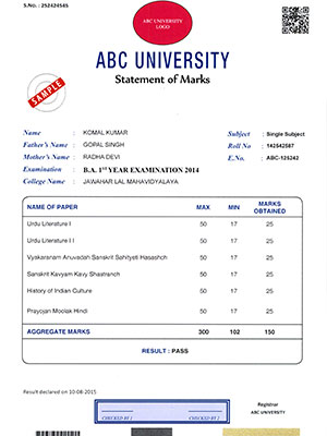 Marksheet