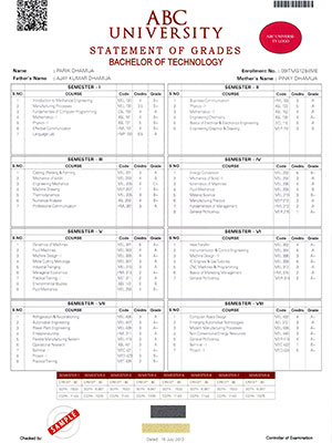 degree-Certificate